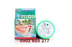 shop chuyên oder  Kem trắng răng YIM 7 ngày 25g