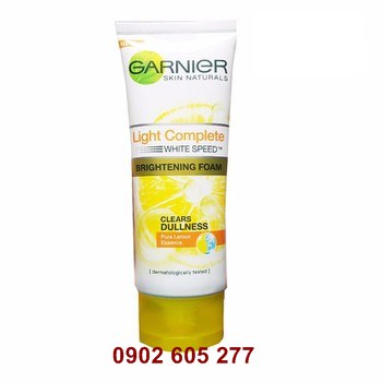 Sữa rửa mặt dưỡng trắng da GARNIER Sakura