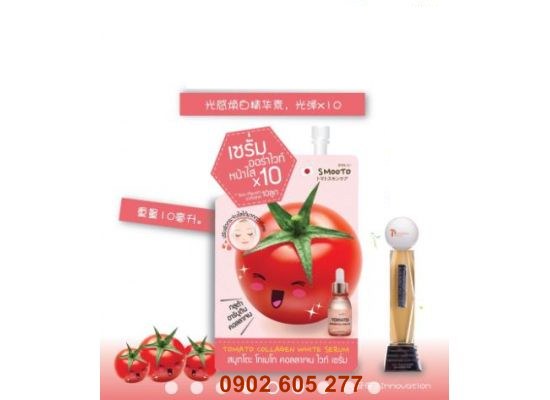 SERUM TRẮNG DA SMOOTO CÀ CHUA THÁI LAN 10ml