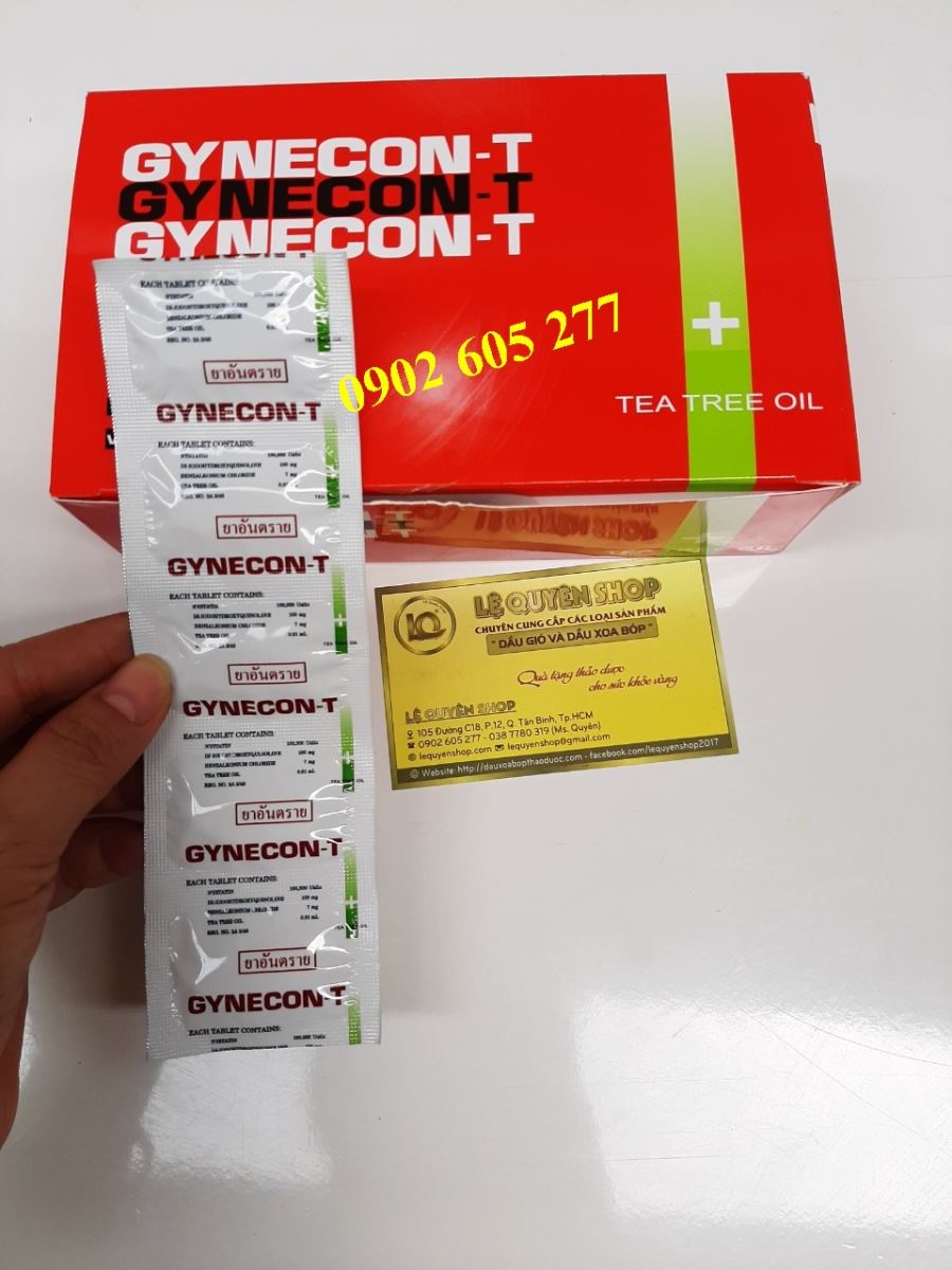 Viên Đặt Phụ Khoa Thái Lan Gynecon